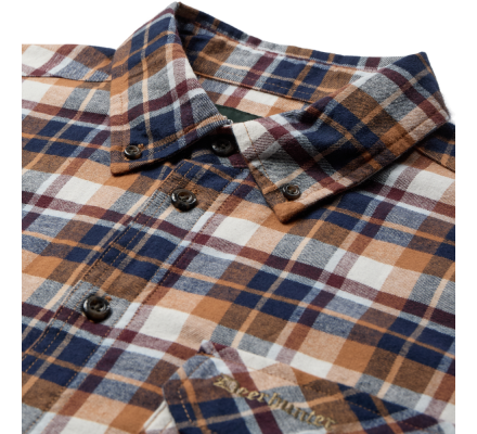 Chemise Charles marron DEERHUNTER