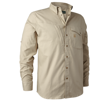 Chemise Classique Matobo Beige DEERHUNTER