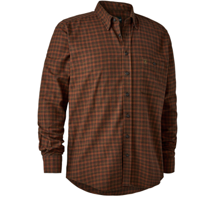 Chemise Victor marron DEERHUNTER