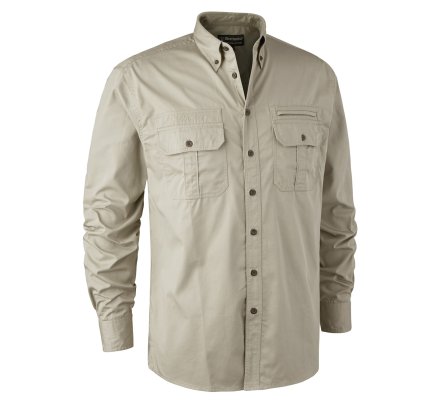 Chemise beige manches longues Caribou DEERHUNTER