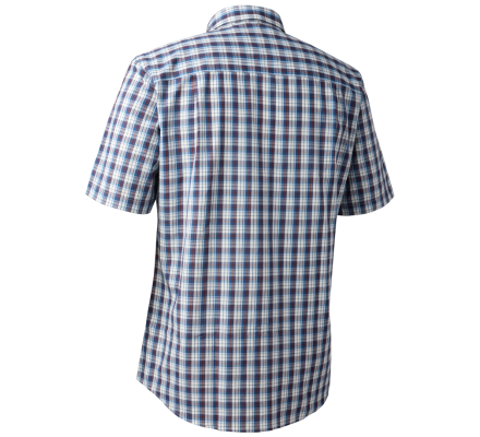 Chemise Jeff manches courtes bleu Deerhunter