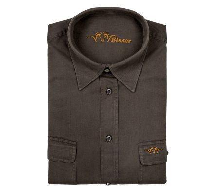 Chemise chasse homme twill Lillehammer BLASER