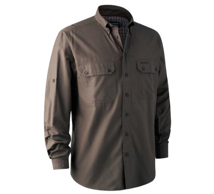 Chemise manches longues Reyburn Bamboo Kaki Deerhunter