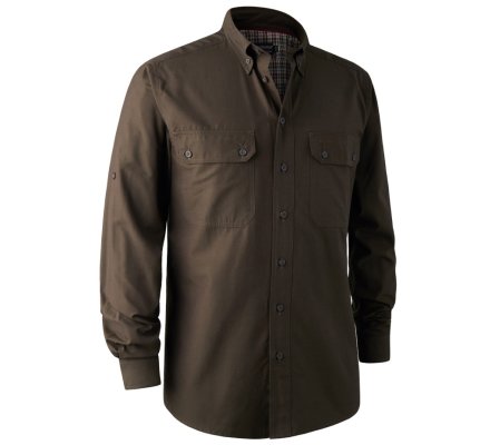 Chemise manches longues Reyburn vert Bamboo DEERHUNTER