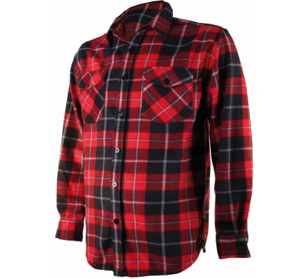 Chemise de chasse hot sale à carreaux rouge