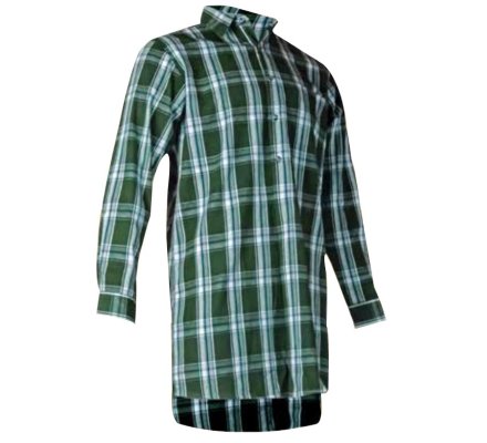 Chemise chasse à carreaux CONCOURS vert