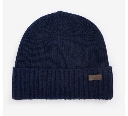Coffret cadeau bonnet et gants Carlton bleu BARBOUR