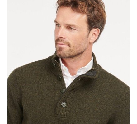 Pull Essential Patch olive BARBOUR