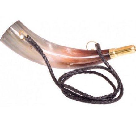 Corne de chasse véritable 25cm Stepland VERNEY CARRON
