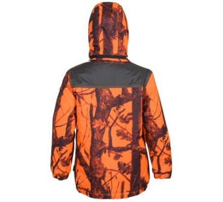 Coupe-vent chaud enfant camouflage orange GhostCamo Percussion