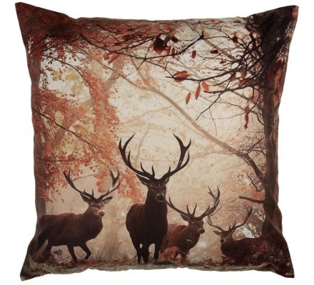 Coussin Cerfs LOVERGREEN