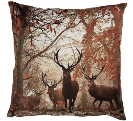 Coussin Cerfs LOVERGREEN
