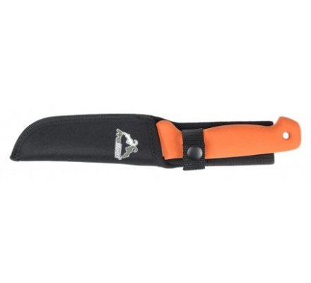Couteau à éviscérer orange PRO HUNT