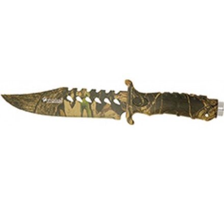 Couteau camo lame fixe de 15.5cm STEPLAND