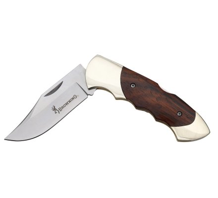 Couteau pliant Lockback bois BROWNING