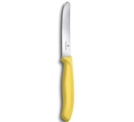 Couteau de table rond jaune VICTORINOX