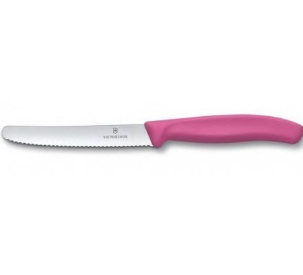 Pack 4 couteaux de table rond rose VICTORINOX