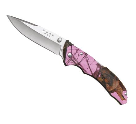 Couteau Bantam camouflage rose BUCK