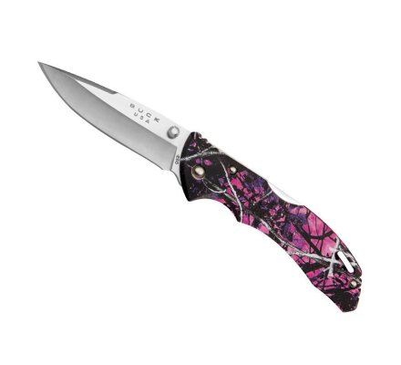 Couteau Bantam camouflage rose Muddy Girl BUCK