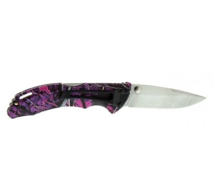 Couteau Bantam camouflage rose Muddy Girl BUCK