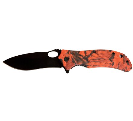 Couteau pliant camo orange Kamo Verney Carron