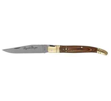 Couteau pliant Bois marron 12 cm Laguiole Bougna 