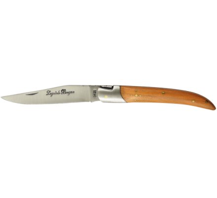 Couteau pliant prestige en Bois teck 12 cm Laguiole Bougna 