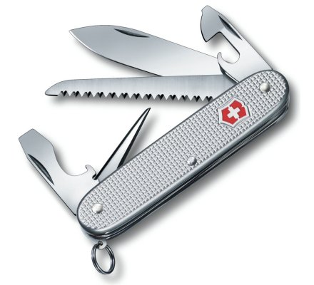 Couteau Suisse Victorinox Farmer Alox Silver