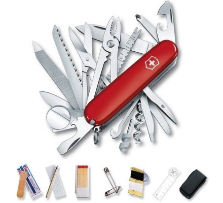 Couteau Suisse Victorinox Survival Kit Rouge