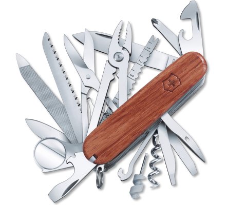 Couteau Suisse Victorinox Swisschamp Bois