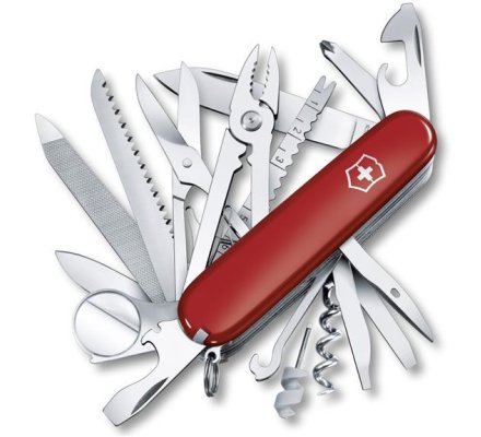 Couteau Suisse Victorinox Swisschamp Rouge