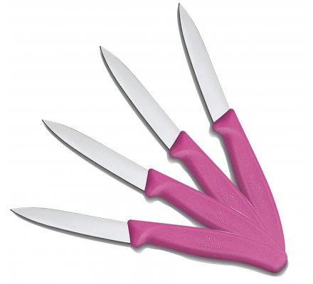 Pack 4 couteaux de table rose VICTORINOX
