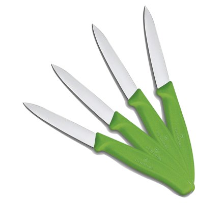 Pack 4 couteaux de table vert VICTORINOX