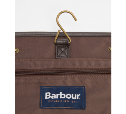 Trousse de toilette à suspendre olive BARBOUR