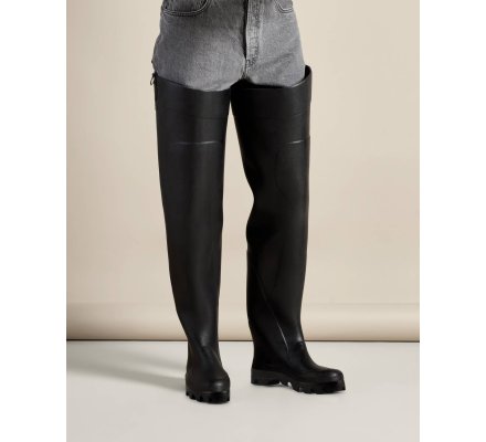 Cuissardes homme Océane doublées Ponti noir LE CHAMEAU