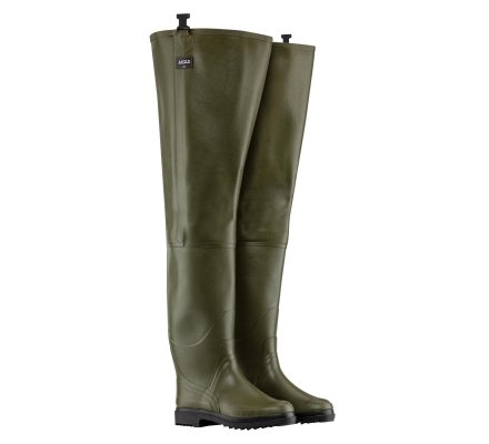 Cuissardes Truite kaki Aigle 