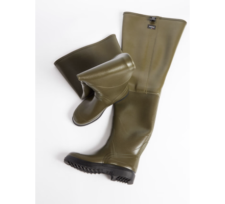 Cuissardes Truite kaki AIGLE 