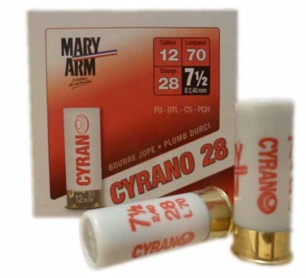 Cartouche Cyrano 28 cal 12 Mary Arm