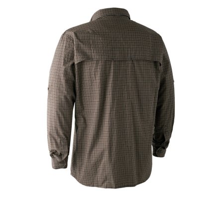 Chemise manches longues bleu Callum Bamboo DEERHUNTER