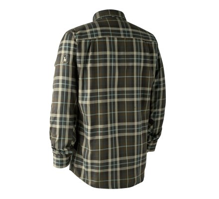 Chemise à carreaux vert kaki Caribou DEERHUNTER