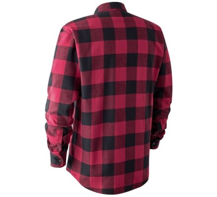 Chemise à carreaux Marvin rouge DEERHUNTER