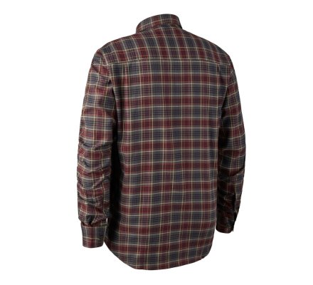 Chemise à carreaux Rouge Calvin DEERHUNTER