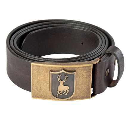 Ceinture en cuir marron foncé 115 cm Deerhunter 