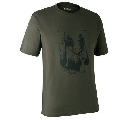 Tee-shirt avec blason DEERHUNTER