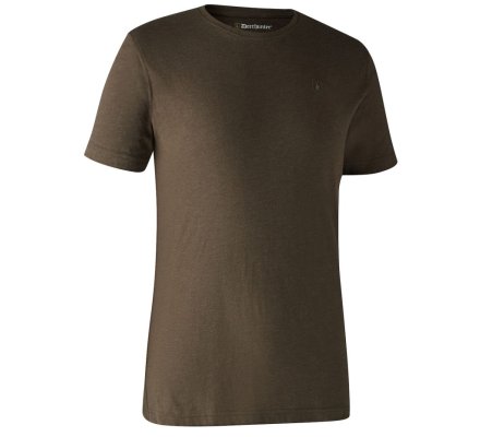 Lot de 2 tee-shirt bleu et marron DEERHUNTER