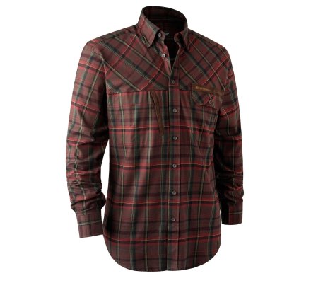 Chemise à carreaux Rhett rouge DEERHUNTER
