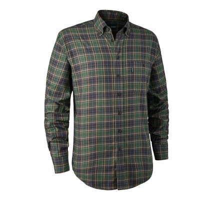 Chemise à carreaux Vert Calvin DEERHUNTER