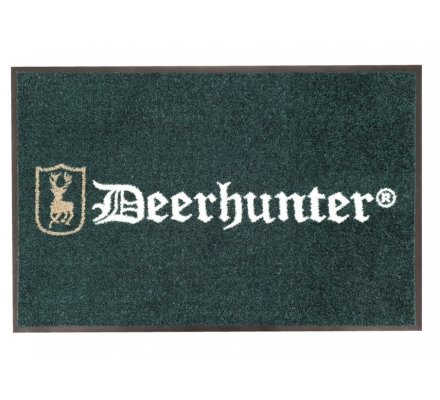 Paillasson 70x110 vert avec logo Deerhunter 