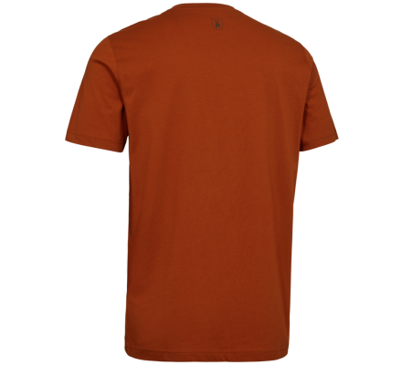 Tee-shirt 'the big five' manches courtes rouille DEERHUNTER