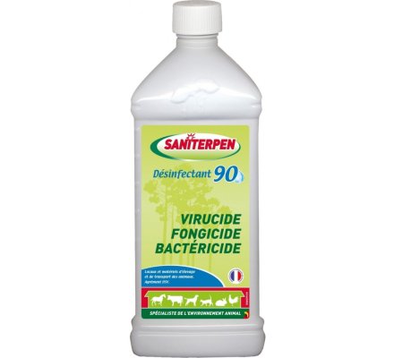 Désinfectant 90 virucide fongicide bactéricide 1L SANITERPEN